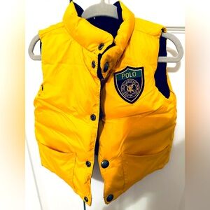 Reversible Puffer Baby Vest